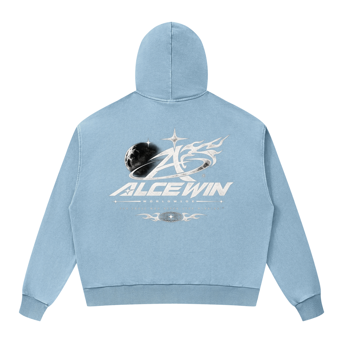 Mineral Wash Full Zip Hoodie