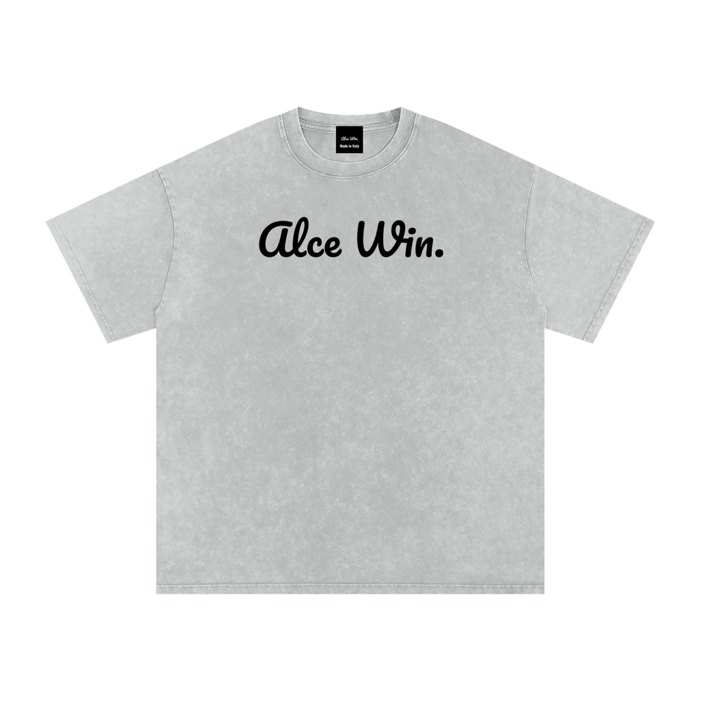 Alce Win Snow Washed Cotton T-Shirt