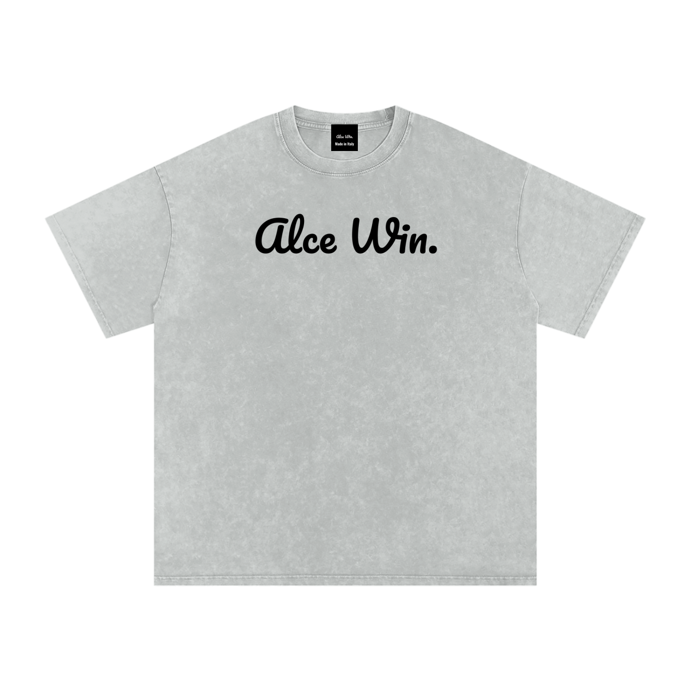 Alce Win Snow Washed Cotton T-Shirt