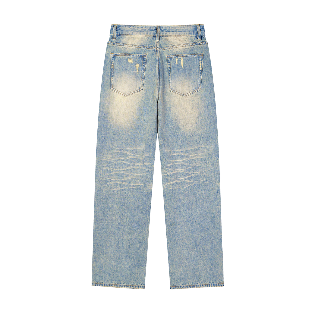 Vintage Hem Denim Jeans