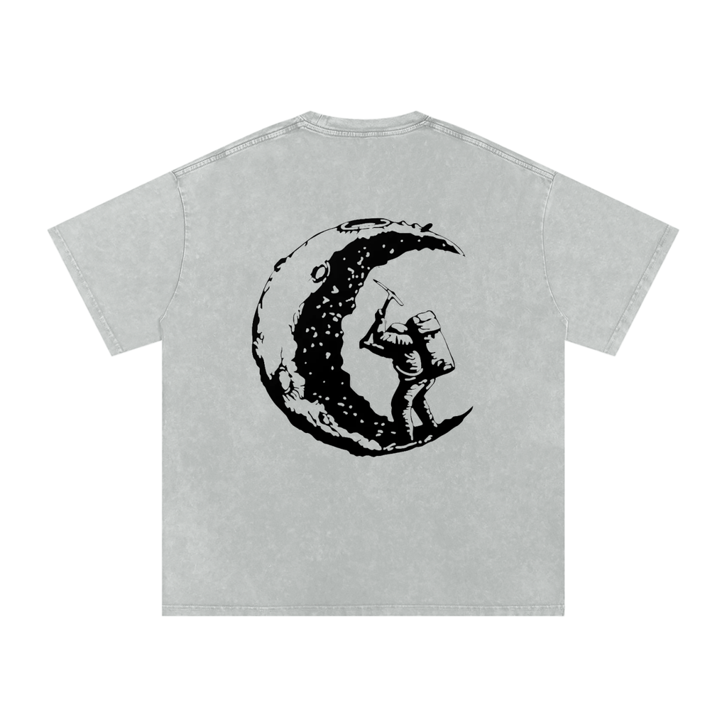 Alce Win Snow Washed Cotton T-Shirt