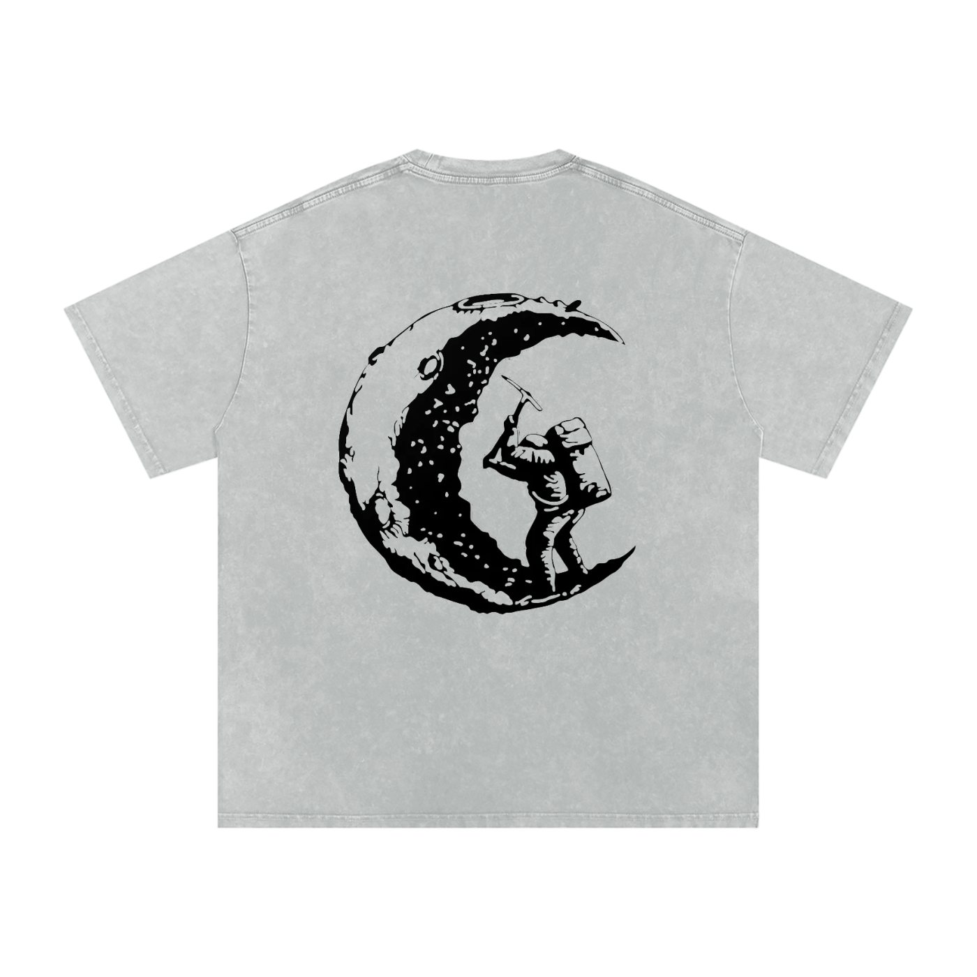 Alce Win Snow Washed Cotton T-Shirt