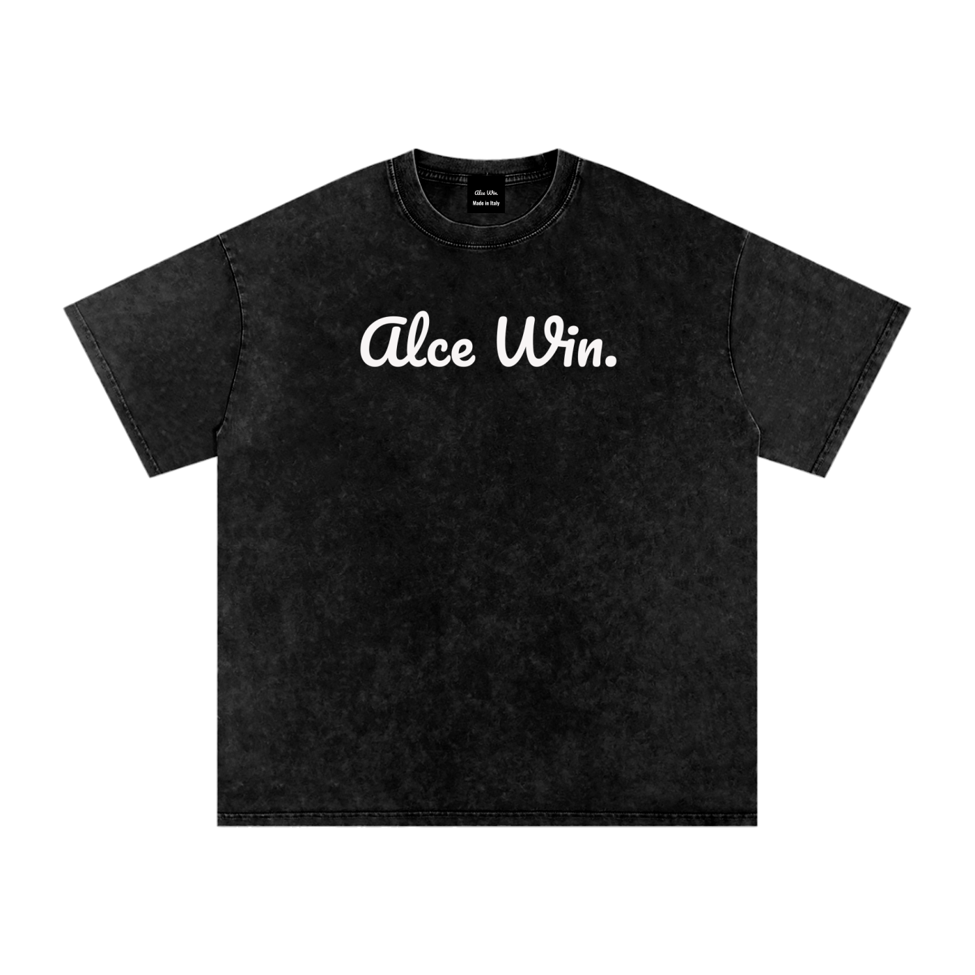 Alce Win Snow Washed Cotton T-Shirt