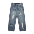 Vintage Straight Leg Denim Jeans