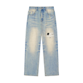 Vintage Hem Denim Jeans