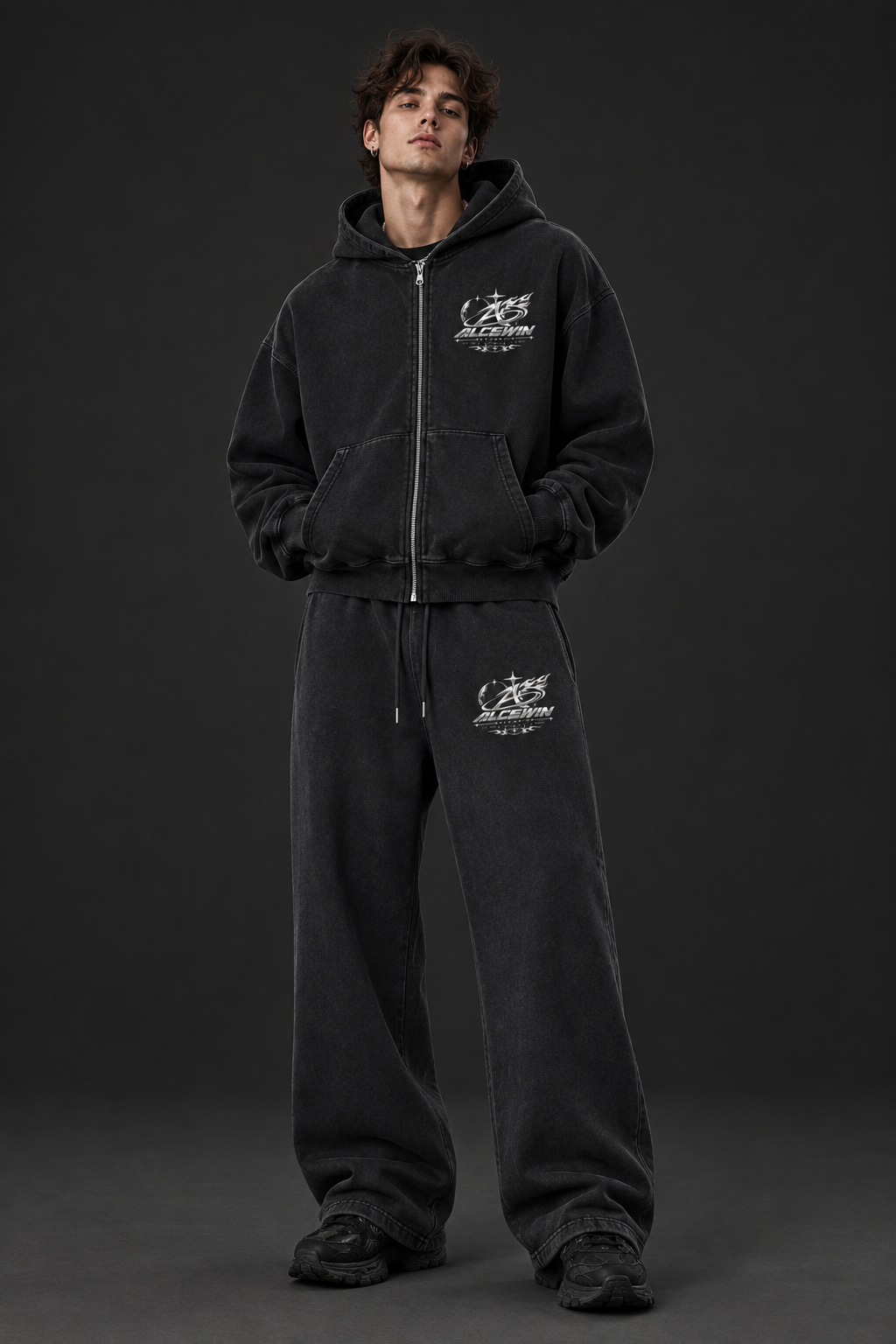 Alce Win Full Look — Male Model