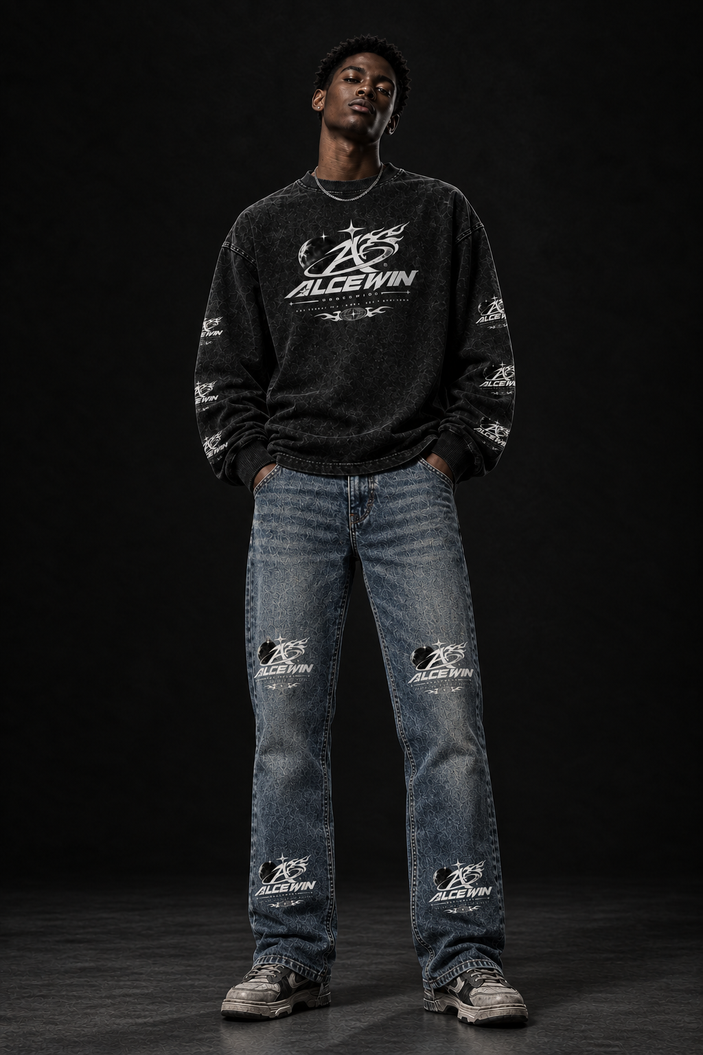 Alcewin Outfit - Fitted Jeans