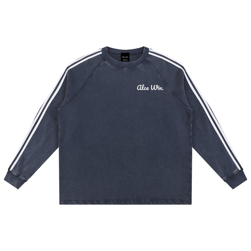 Contrast Tape Fleece Sweatshirt - Alce Win.