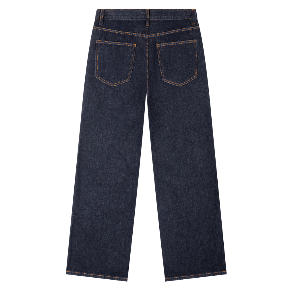 Vintage Wash Denim Jeans