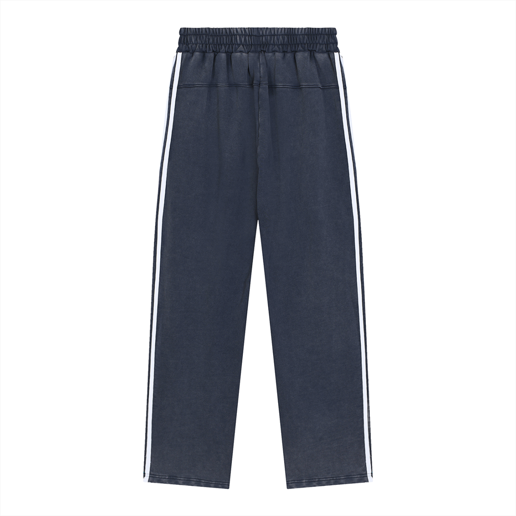 Alce win Snow Washed Contrast Tape Sweatpants