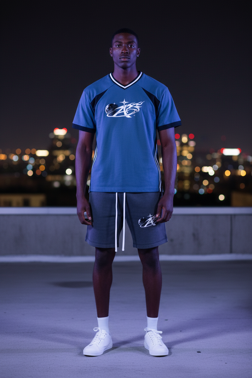 Full Outfit - Rooftop Night Editorial